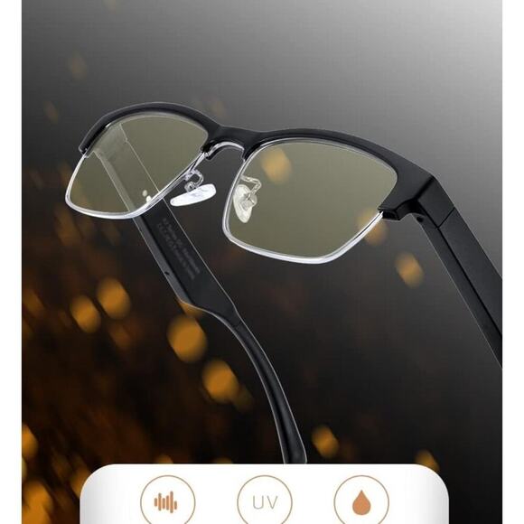 Bluetooth Glasses,New Wireless Bluetooth Glasses,Smart Audio,Indoor Outdoor - Picture 2 of 6